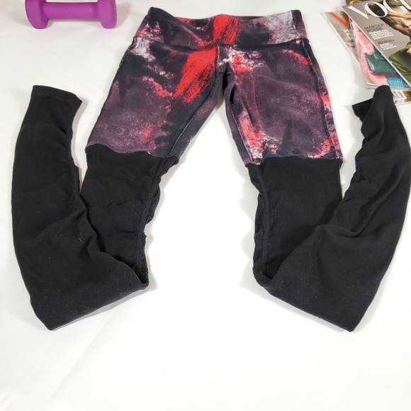 Rare ALO YOGA Goddess Ribbed full length Leggings - Picture 7 of 8